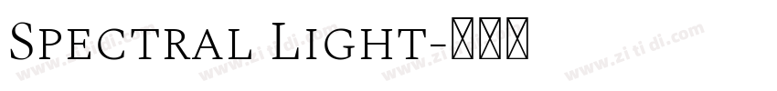 Spectral Light字体转换
